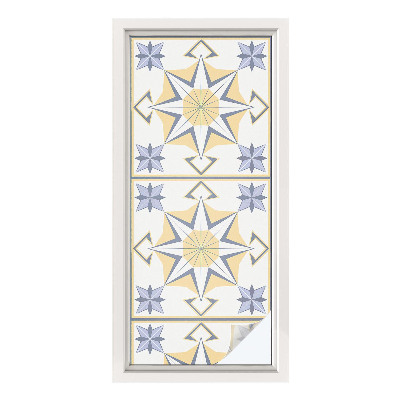 Folija za prozore zaštita od pogleda Geometrijske zvijezde