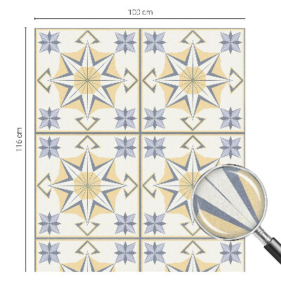Folija za prozore zaštita od pogleda Geometrijske zvijezde