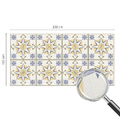 Folija za prozore zaštita od pogleda Geometrijske zvijezde