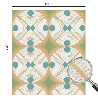 Dekorativna folija za staklo Geometrijska harmonija