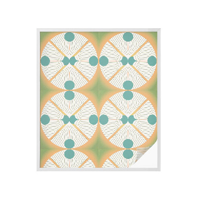 Dekorativna folija za staklo Geometrijska harmonija