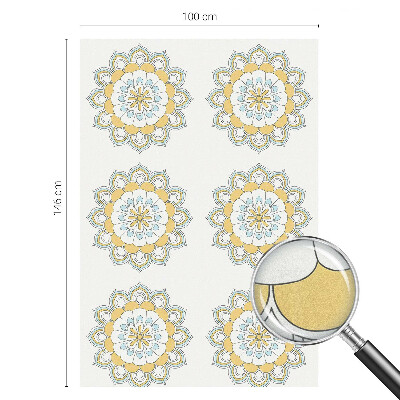 Dekorativna folija za staklo Šarene mandale