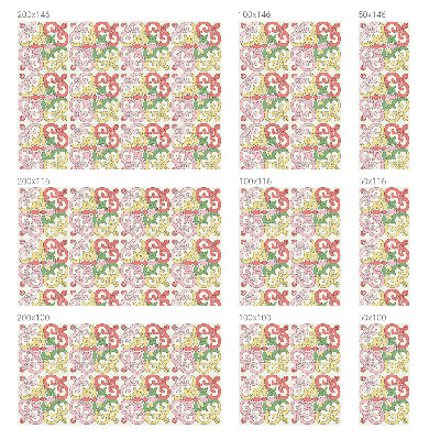 Mliječna folija za staklo vitraj Cvjetni ukrasi