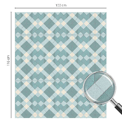 Samoljepljiva folija za staklo vitraj Geometrijski uzorci