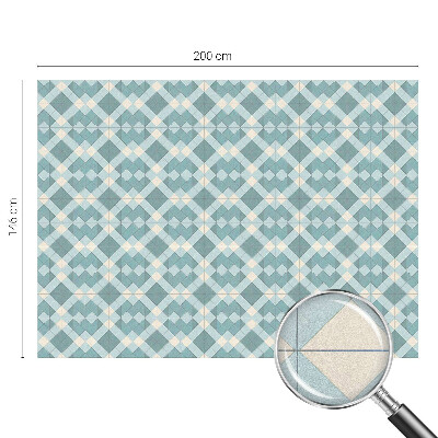 Samoljepljiva folija za staklo vitraj Geometrijski uzorci