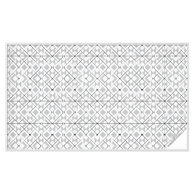 Mliječna folija za staklo vitraj Geometrijski uzorci