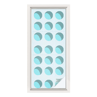 Folija za prozore zaštita od pogleda Moderni kotači