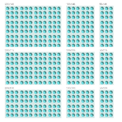 Folija za prozore zaštita od pogleda Moderni kotači