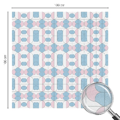 Folija za zaštitu od pogleda Pastelni uzorci