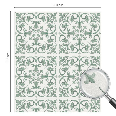 Dekorativna folija za staklo Biljni ukrasi