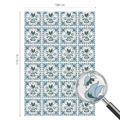 Folija za prozore zaštita od pogleda Plavo cvijeće