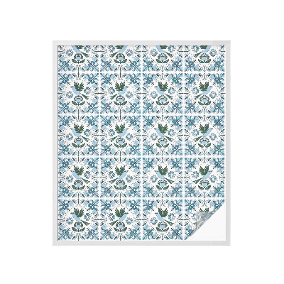 Folija za prozore zaštita od pogleda Plavo cvijeće