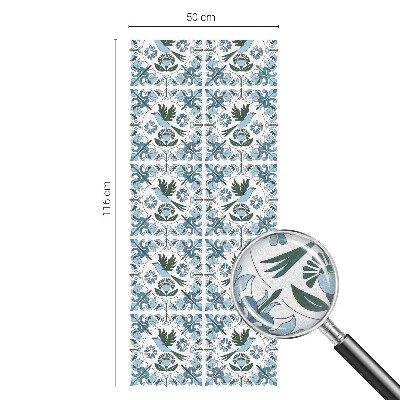 Folija za prozore zaštita od pogleda Plavo cvijeće