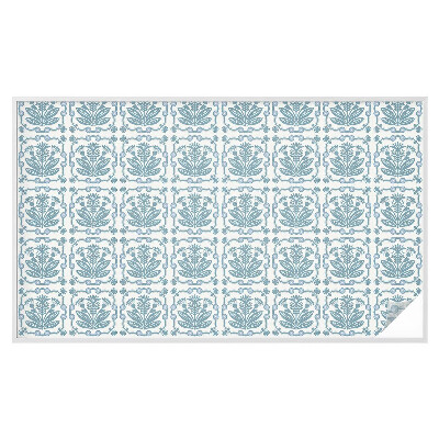 Samoljepljiva folija za staklo vitraj Cvjetni uzorak