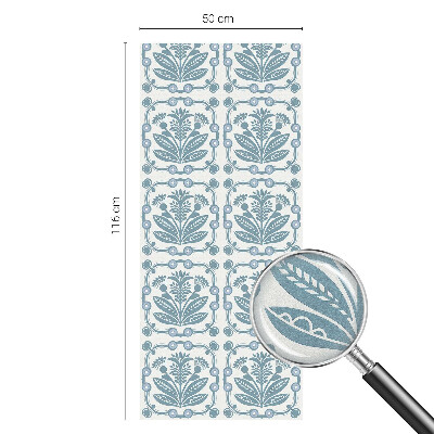 Samoljepljiva folija za staklo vitraj Cvjetni uzorak