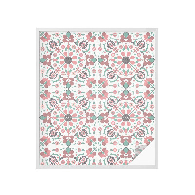 Mliječna folija za staklo vitraj Cvjetna harmonija