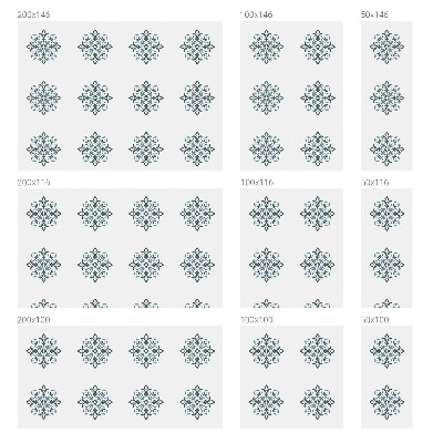 Folija za zaštitu od pogleda Klasični ukras