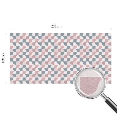 Mliječna folija za staklo vitraj Pastelni uzorci