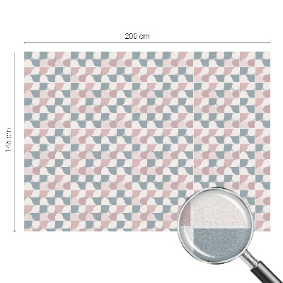 Mliječna folija za staklo vitraj Pastelni uzorci