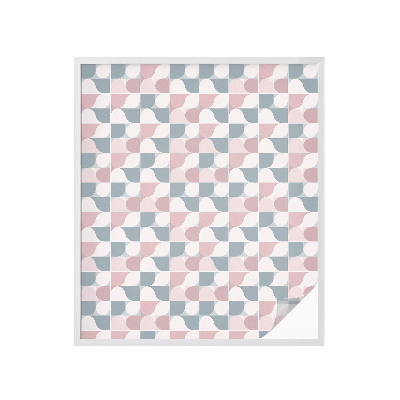 Mliječna folija za staklo vitraj Pastelni uzorci