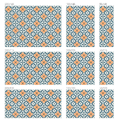 Folija za prozore zaštita od pogleda Mozaično cvijeće