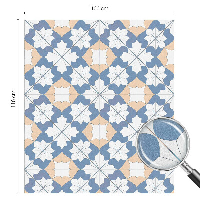 Dekorativna folija za staklo Simetrični uzorci