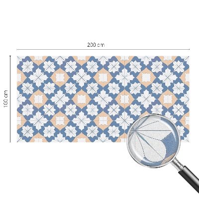 Dekorativna folija za staklo Simetrični uzorci