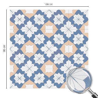 Dekorativna folija za staklo Simetrični uzorci