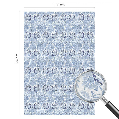 Dekorativna folija za staklo Cvjetna ptica