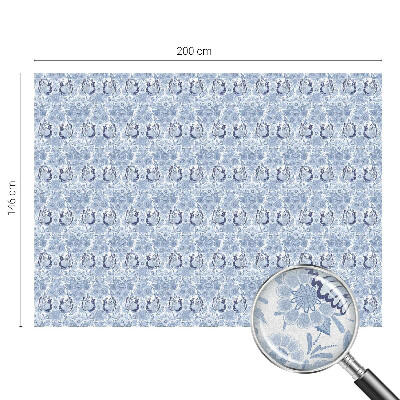 Dekorativna folija za staklo Cvjetna ptica