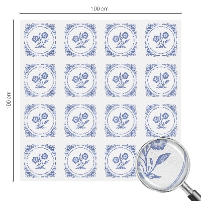 Folija za prozore zaštita od pogleda Nježno cvijeće