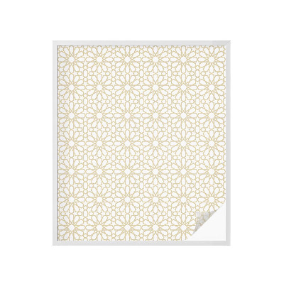 Mliječna folija za staklo vitraj Geometrijski uzorci