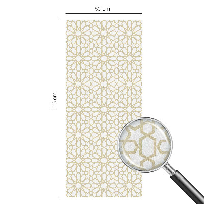 Mliječna folija za staklo vitraj Geometrijski uzorci