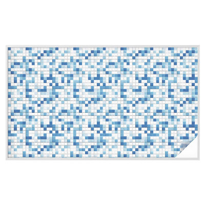 Mliječna folija za staklo vitraj Igra s pločicama