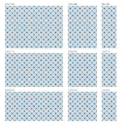 Dekorativna folija za staklo Dekoracije od pločica