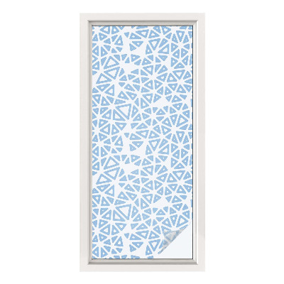 Samoljepljiva folija za staklo vitraj Geometrijski uzorci