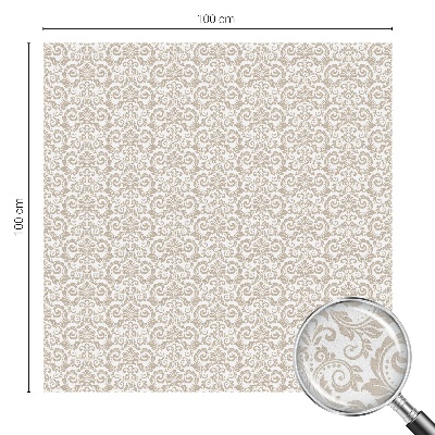 Mliječna folija za staklo vitraj Dekorativna elegancija