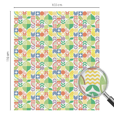 Dekorativna folija za staklo Šareno voće