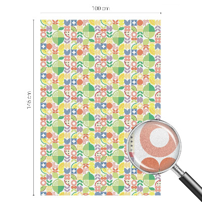 Dekorativna folija za staklo Šareno voće