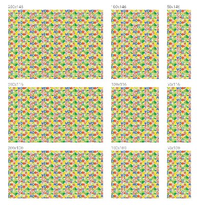 Dekorativna folija za staklo Šareno voće