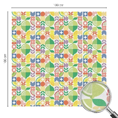 Dekorativna folija za staklo Šareno voće