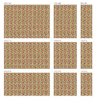 Folija za zaštitu od pogleda Šarena apstrakcija