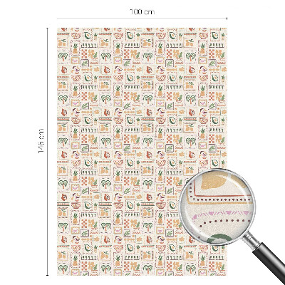 Dekorativna folija za staklo Folklorni uzorci