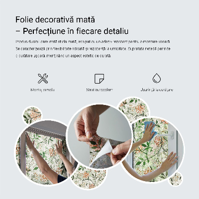 Dekorativna folija za staklo Folklorni uzorci