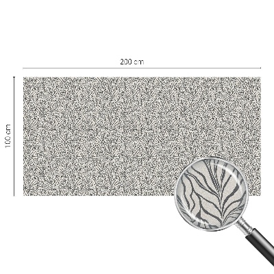 Folija za prozore zaštita od pogleda Lišće cvijeće