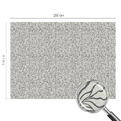 Folija za prozore zaštita od pogleda Lišće cvijeće