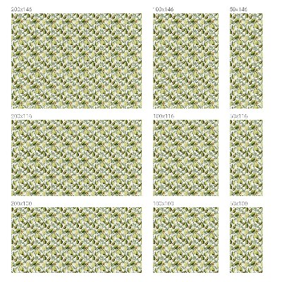 Samoljepljiva folija za staklo vitraj Listovi avokada