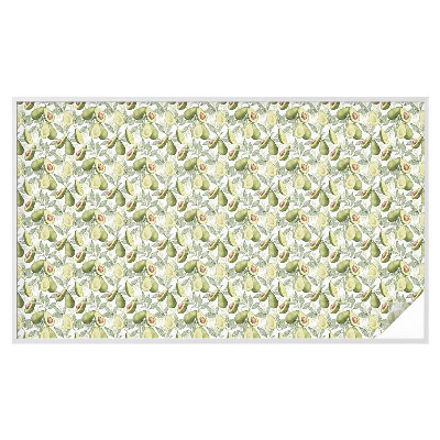 Samoljepljiva folija za staklo vitraj Listovi avokada