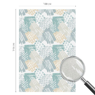 Samoljepljiva folija za staklo vitraj Apstraktni mozaik