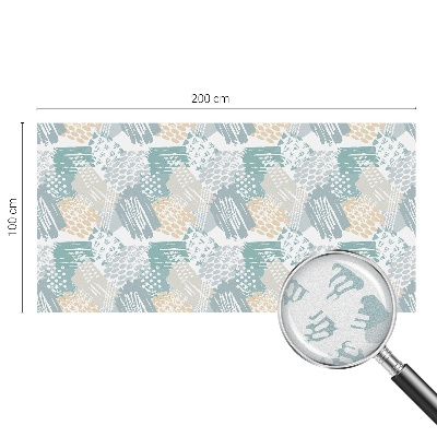 Samoljepljiva folija za staklo vitraj Apstraktni mozaik